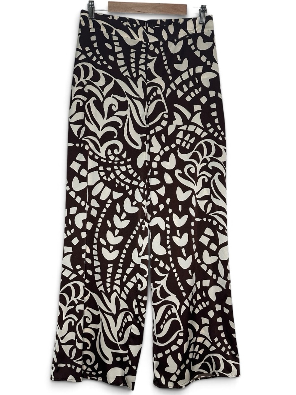 Joie Tropical Silky Wide-Leg Resort-wear Pants